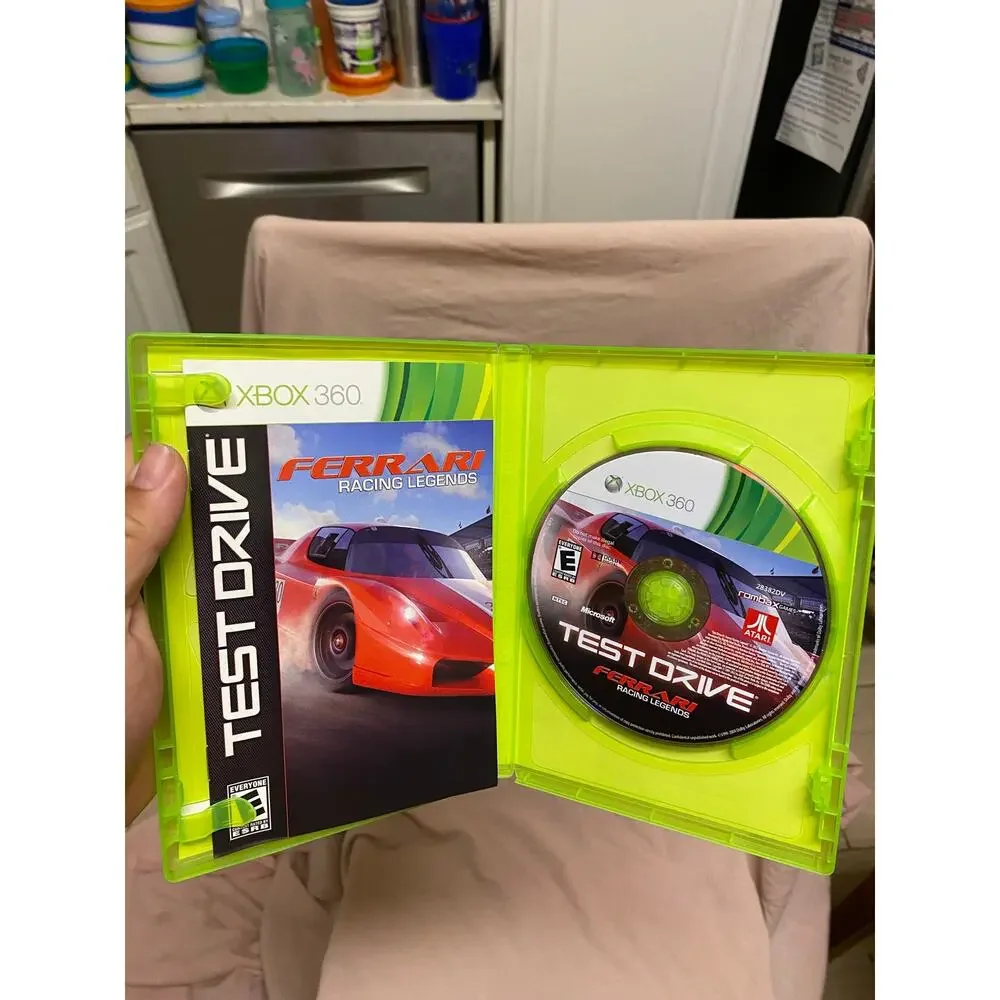 Test Drive Ferrari Racing Legends (Microsoft Xbox 360, 2012) CIB Complete In Box